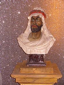 Busto em gesso de árabe de Raffaello Lunardi